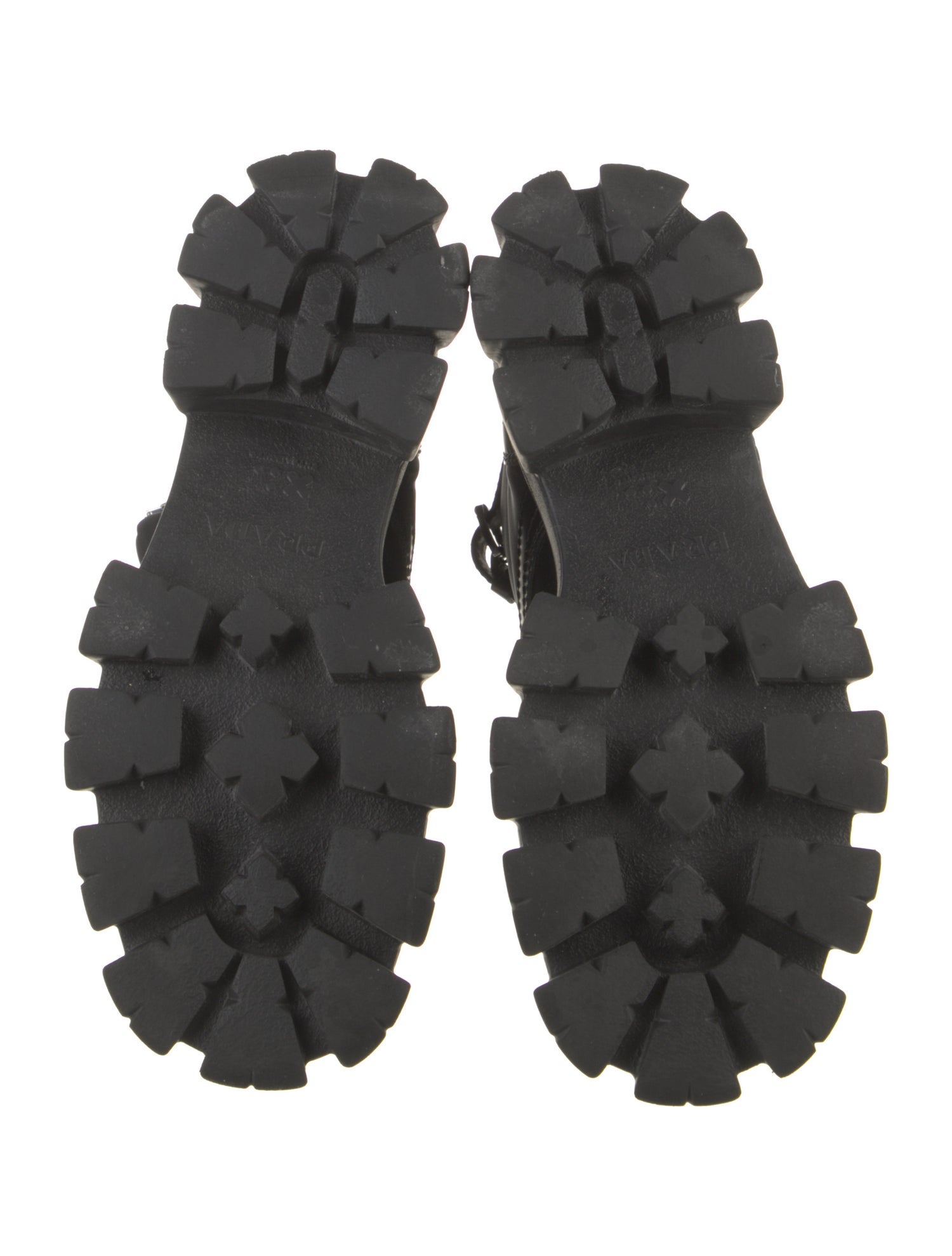 Prada Leather Combat Boots